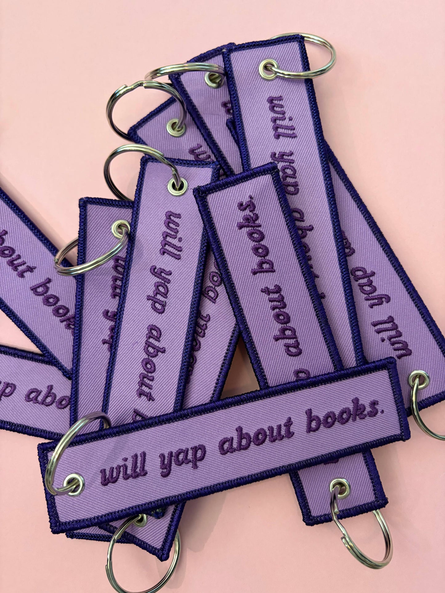 Will Yap About Books Keychain