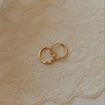 May Raindrop Hoops | Waterproof Jewelry