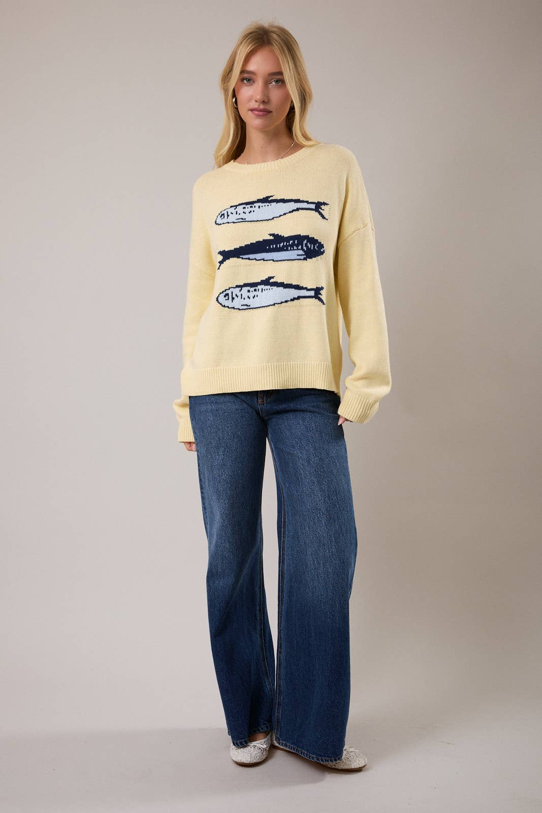 Sally Sardine Sweater