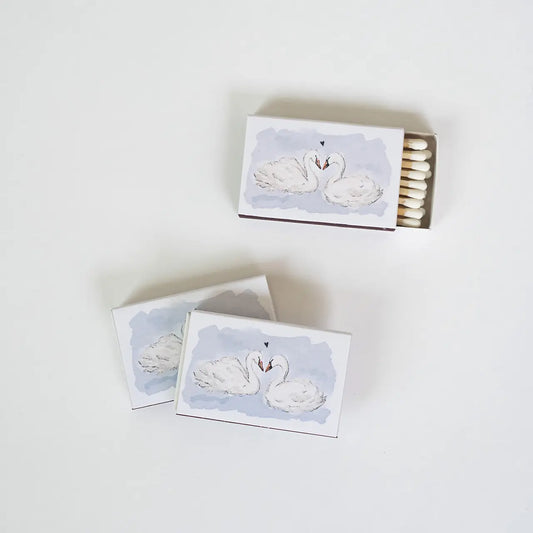 Swan Matchbox