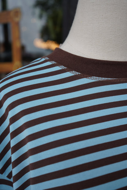 Greta Oversized Stripe Long Sleeve Top