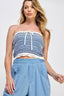 Jolie Crochet Tube Top