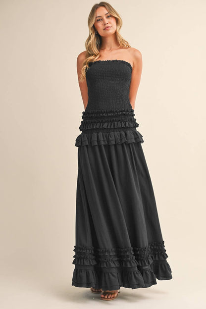 Ida Drop Waist Maxi Dress