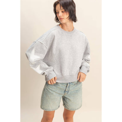 Astra Star Patch Sweatshirt
