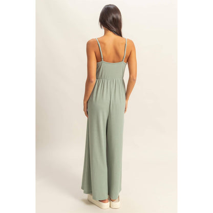 Callie Wide Leg Jumpsuit