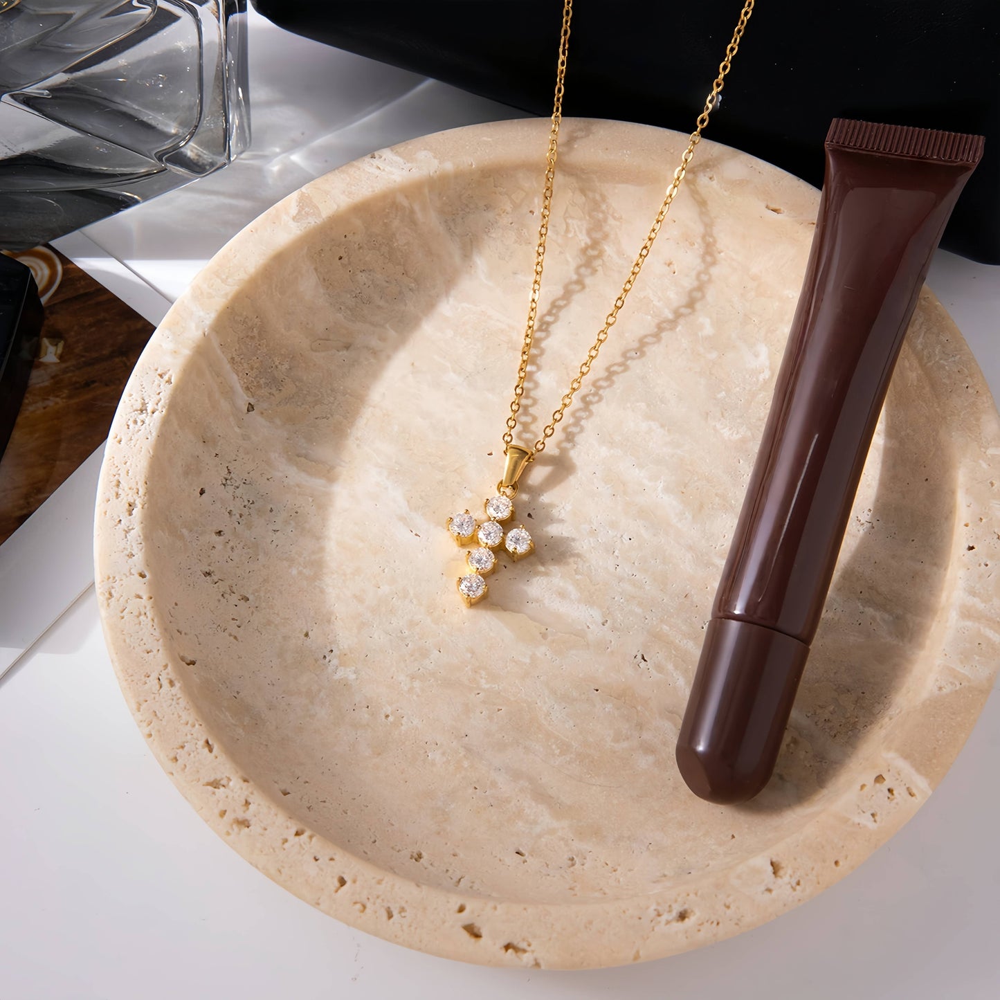 Faith Cross Necklace | Waterproof Jewelry