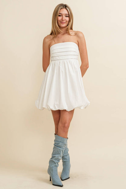 Hali Bubble Mini Dress