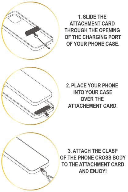 Amara Crossbody|  Phone Chain