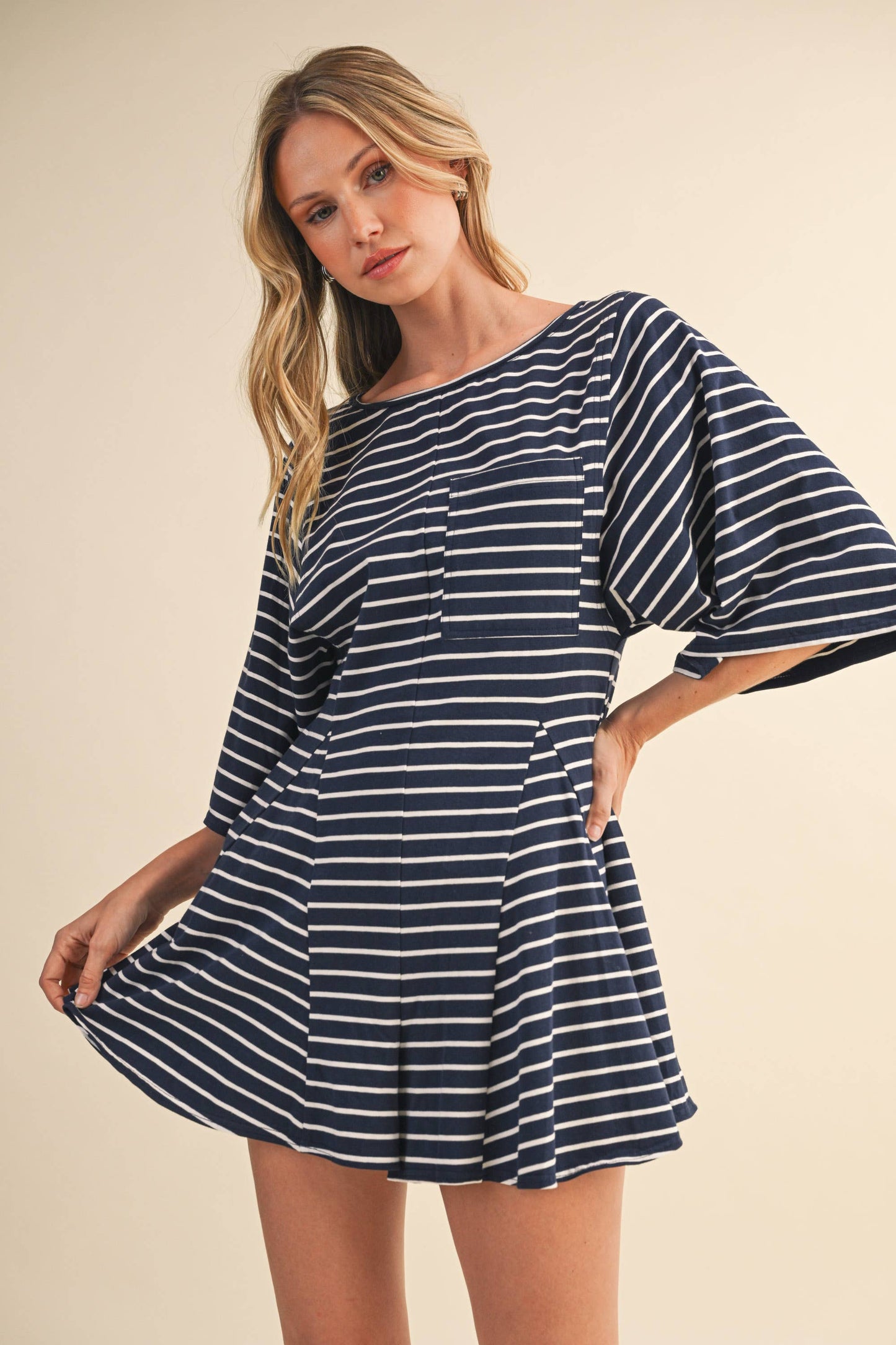 Ophelia Stripe Romper