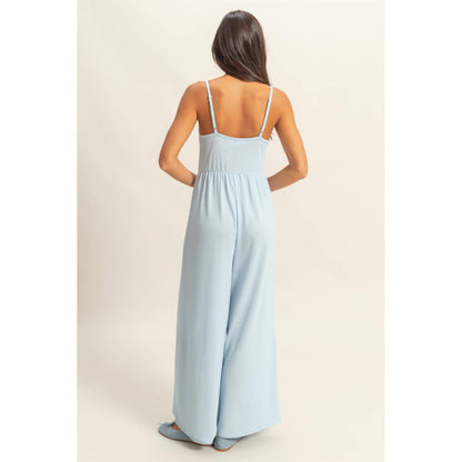 Callie Wide Leg Jumpsuit