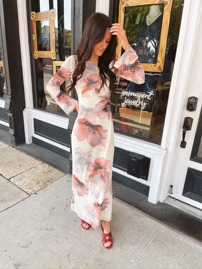 Ariana Floral Maxi Dress