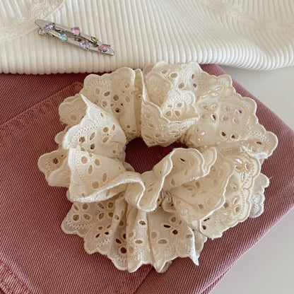 Lace Hair Scrunchies