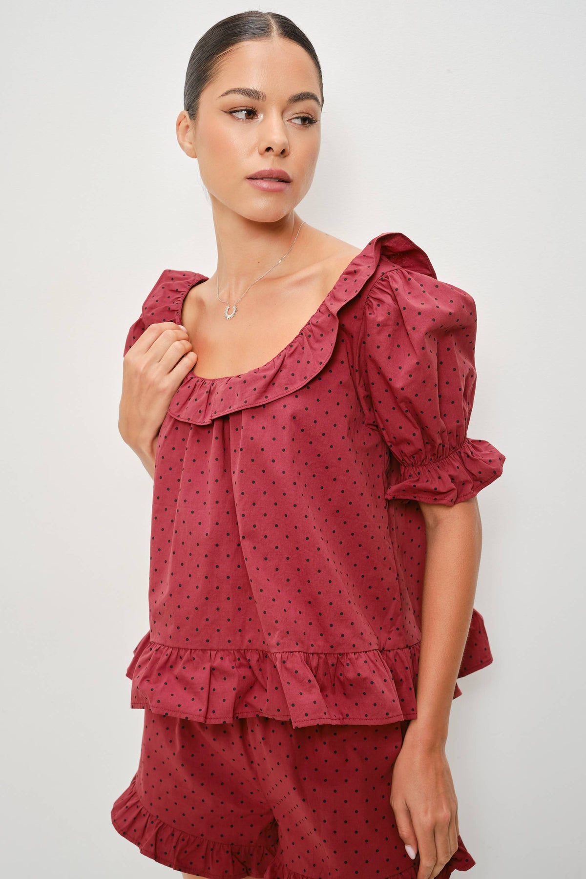 Rohan Polka Dot Blouse