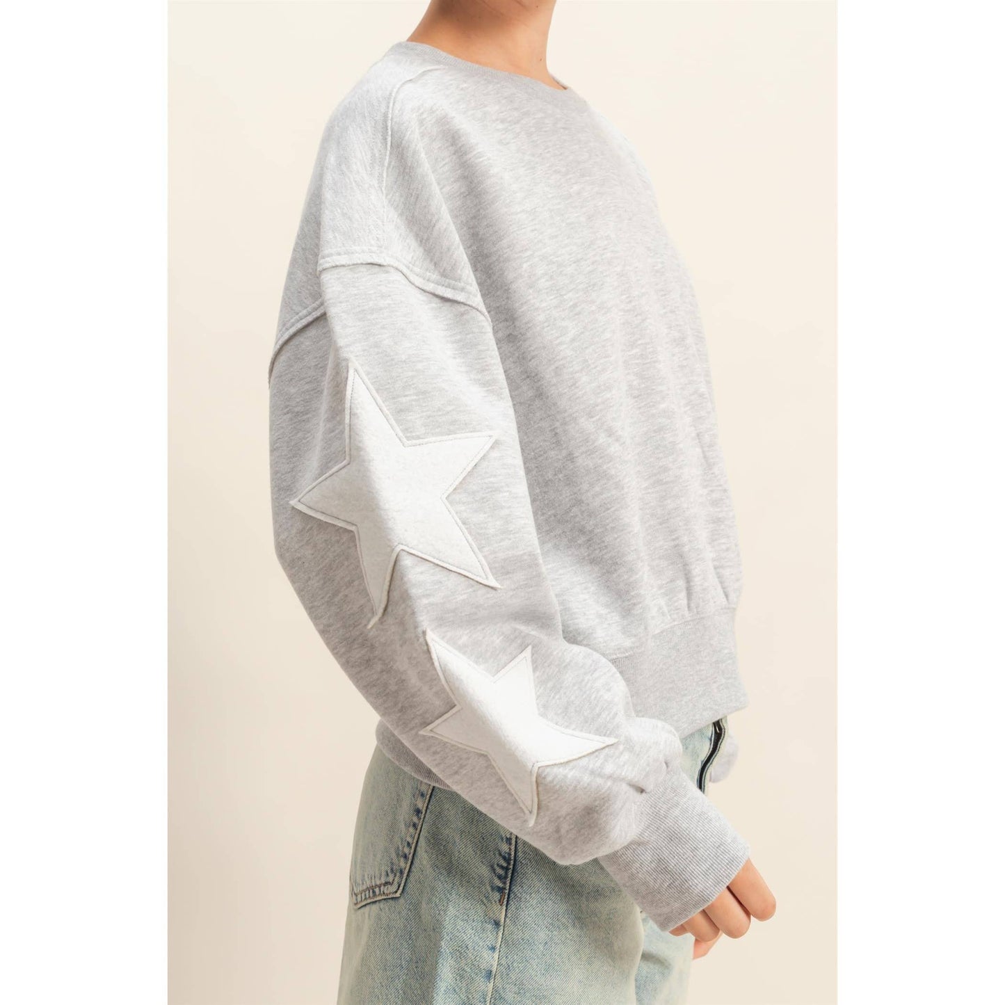 Astra Star Patch Sweatshirt