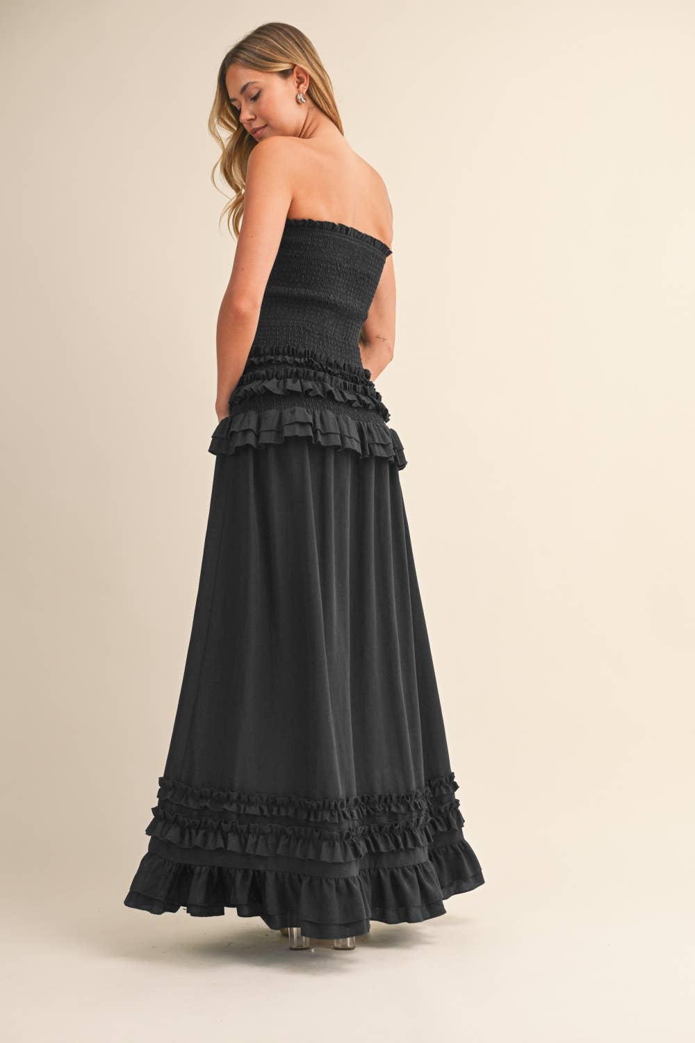 Ida Drop Waist Maxi Dress