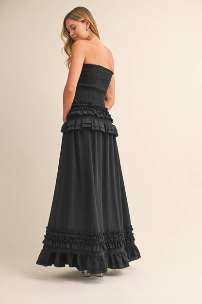 Ida Drop Waist Maxi Dress