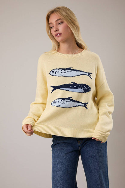 Sally Sardine Sweater
