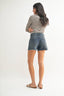 Rebecca Raw Hem Short