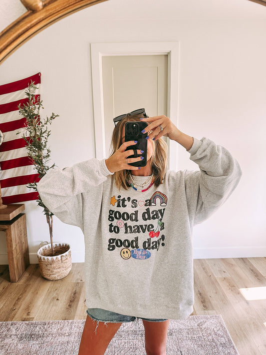 Good Day Crewneck | ETTA & EAST