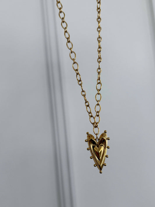 Jada Heart Necklace | Waterproof Jewelry