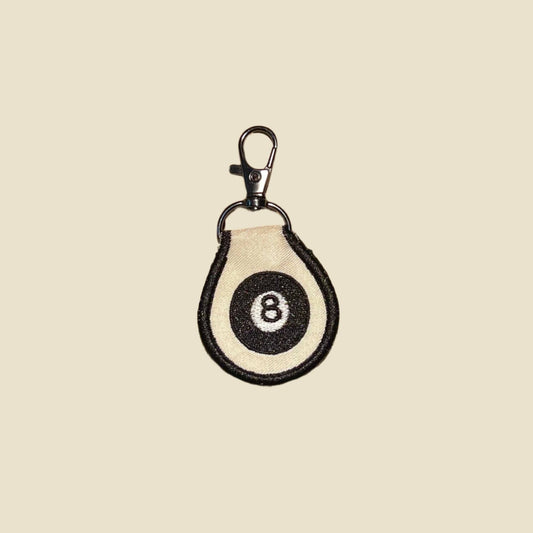 Retro Embroidered Key Tag