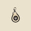 Retro Embroidered Key Tag