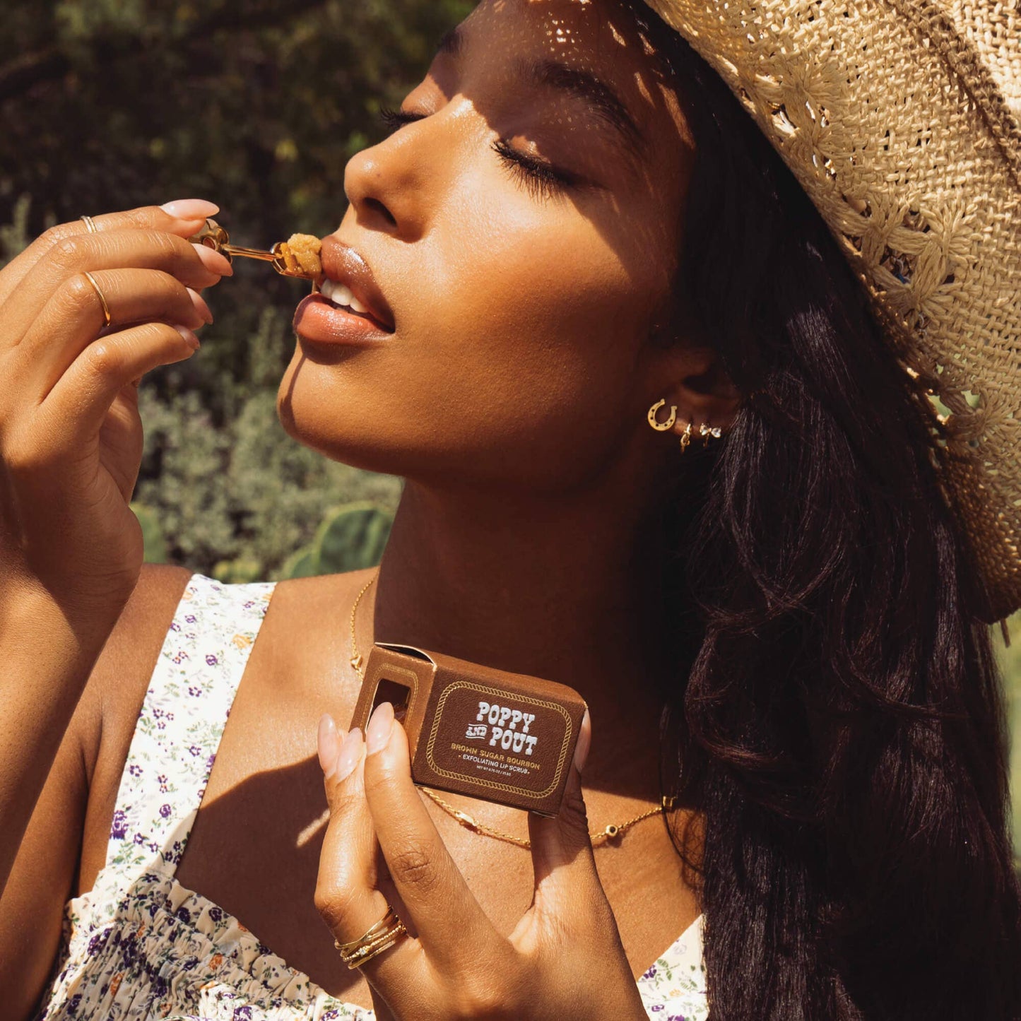 Brown Sugar Bourbon Lip Scrub | Poppy & Pout