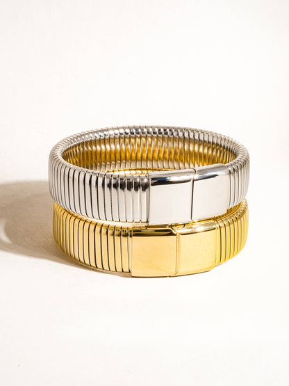 Christel Stripe Bangle | Waterproof Jewelry