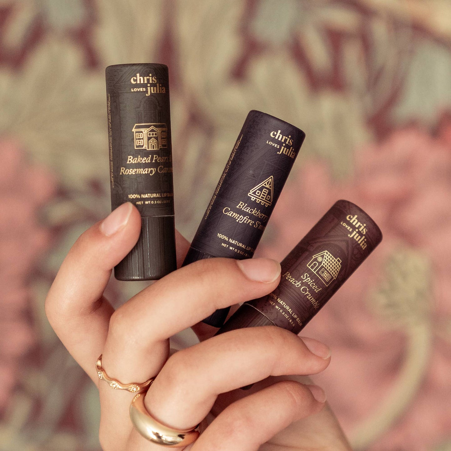 Chris Loves Julia Lip Balm Trio | Poppy & Pout