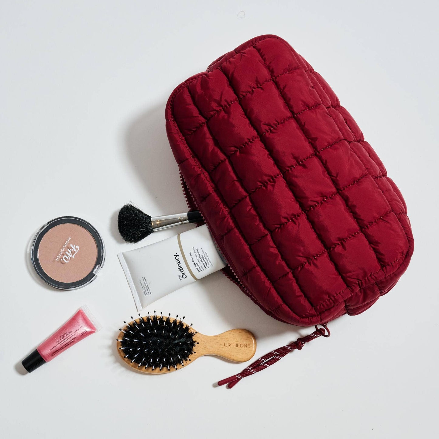 Cloud Nine Quilted Puffer  Pouch