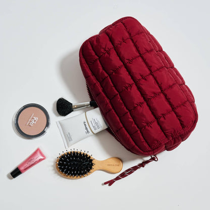 Cloud Nine Quilted Puffer  Pouch