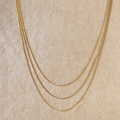 Mia Dainty Chain Necklace | Waterproof Jewelry