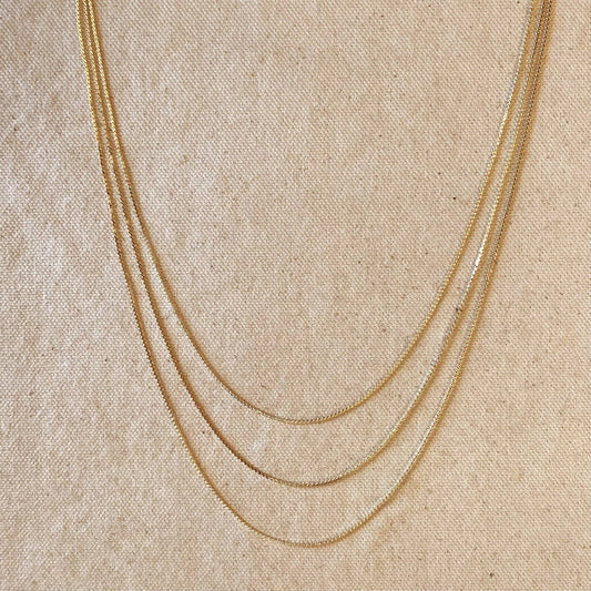 Mia Dainty Chain Necklace | Waterproof Jewelry