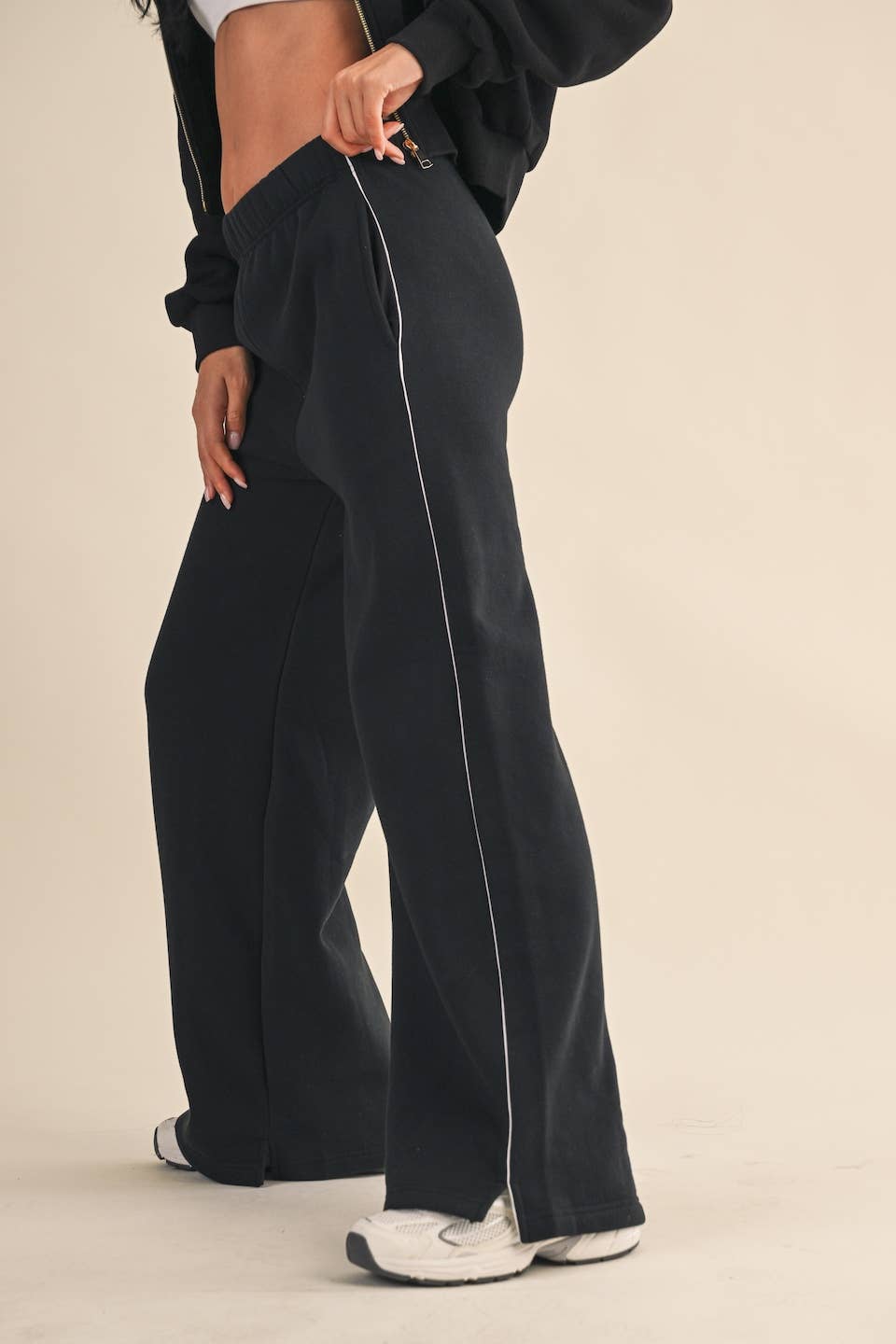 Core Cozy Fleece Wide Leg Sweatpants