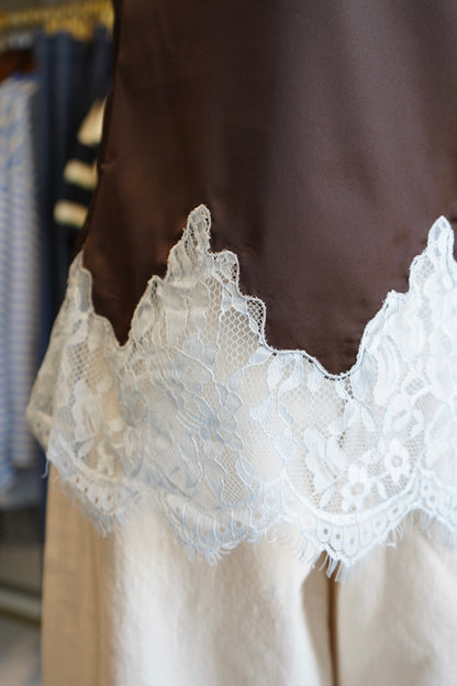 Hayden Satin Lace Cami