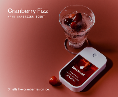 Cranberry Fizz Hydrating Hand Sanitizer | Touchland