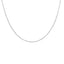 Silver Micro Herringbone Necklace | Waterproof Jewelry