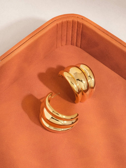 Colton Spiral Earring | Waterproof Jewelry