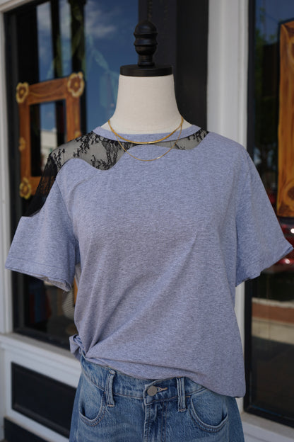 Paloma Lace Detail Tee
