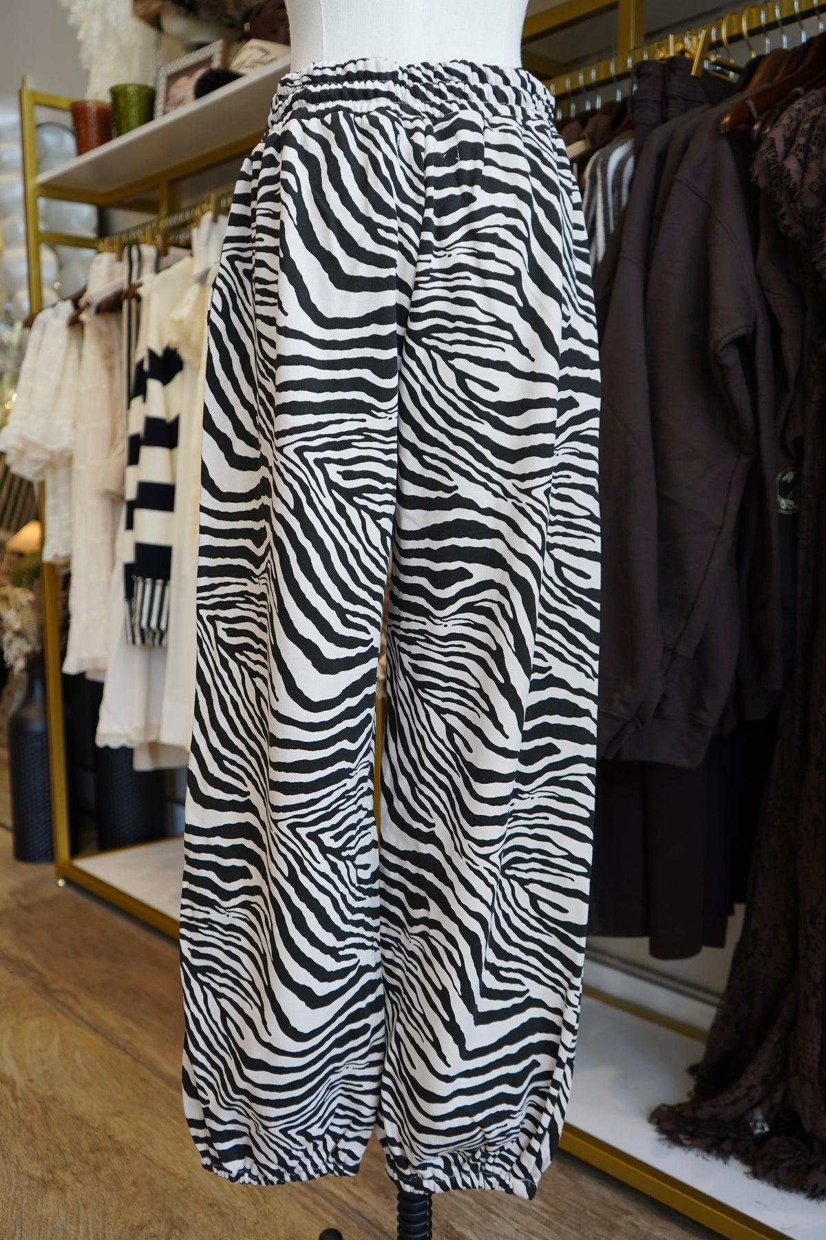 Fallyn Zebra Joggers