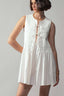 Ari Pleated Mini Dress