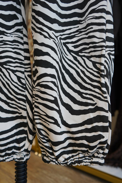 Fallyn Zebra Joggers