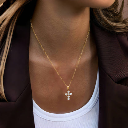 Faith Cross Necklace | Waterproof Jewelry
