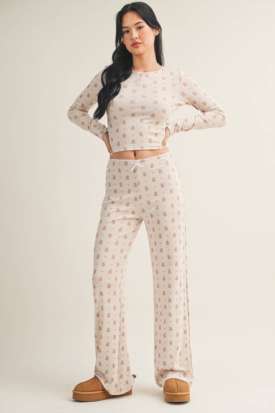 Beary Sweet Pointelle Set