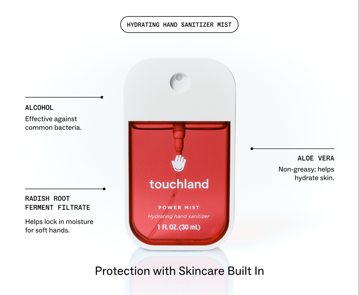 Cranberry Fizz Hydrating Hand Sanitizer | Touchland