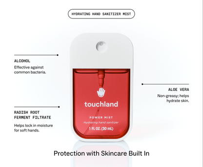 Cranberry Fizz Hydrating Hand Sanitizer | Touchland
