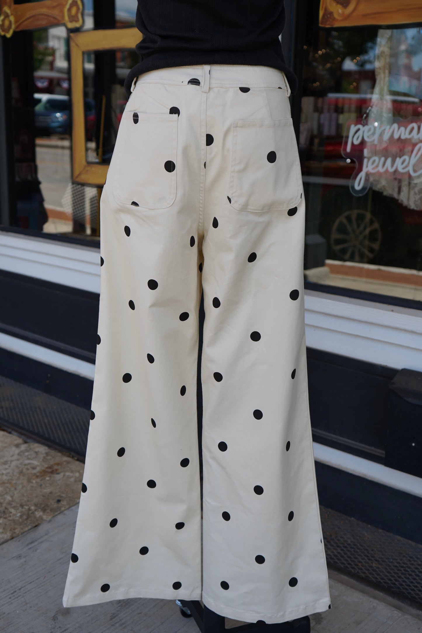 Stacie Polka Dot Jeans