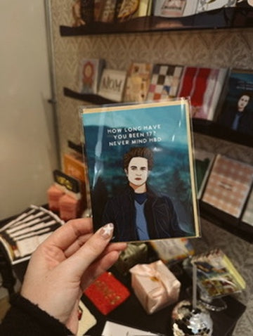 Twilight Birthday Card | Edward