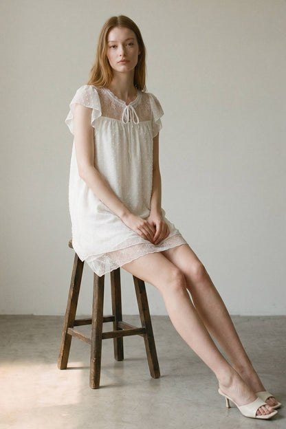 Sarah Babydoll Mini Dress