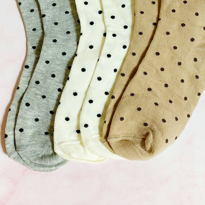 Precious Polka Dot Socks | Set of 3